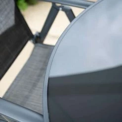 Kennet Reclining 4 Seater Polytex Dining Set In Grey By Hectare® 13 Kennet Reclining 4 Seater Polytex Dining Set In Grey By Hectare® -Plants outlet store FU102196 add image 2 09de