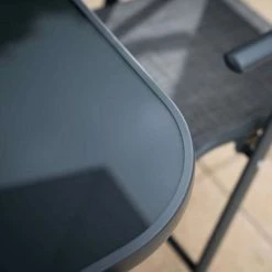 Kennet Reclining 6 Seater Polytex Dining Set In Grey By Hectare® -Plants outlet store FU102197 add image 1 baa8