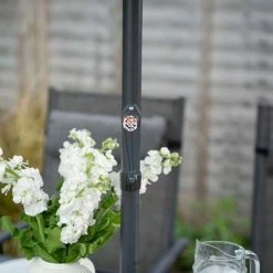 Kennet Reclining 6 Seater Polytex Dining Set In Grey By Hectare® -Plants outlet store FU102197 add image 3 1909