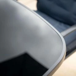 Hadleigh 6 Seater Garden Dining Furniture Set In Navy By Hectare® -Plants outlet store FU102200 add image 4 f7eb