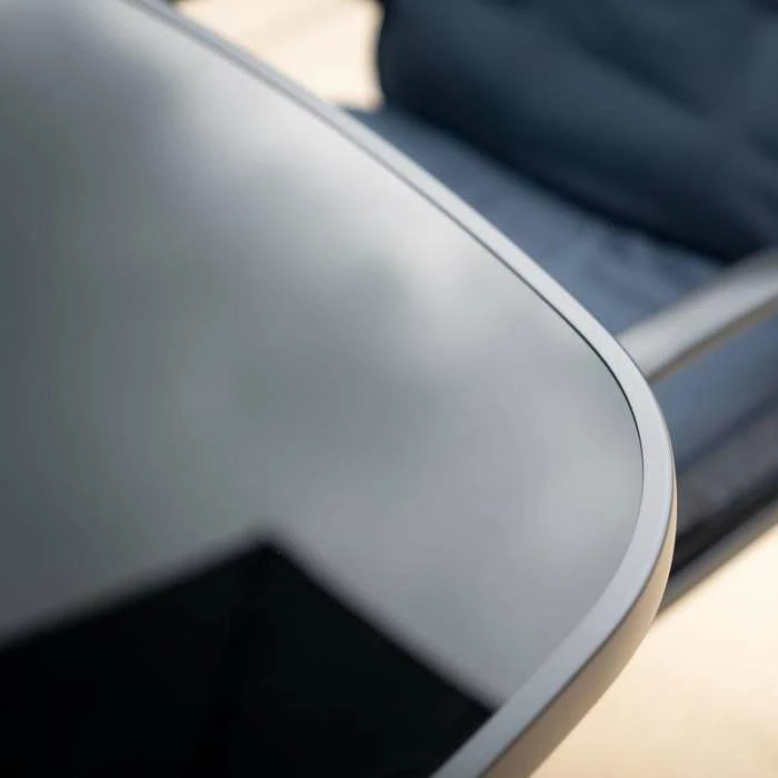 Hadleigh 4 Seater Garden Dining Furniture Set In Navy By Hectare® 7 Hadleigh 4 Seater Garden Dining Furniture Set In Navy By Hectare® - Image 5