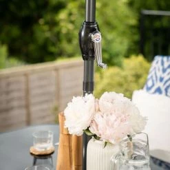 Hadleigh Reclining 6 Seater Garden Dining And Leisure Furniture Set In Blue By Hectare® -Plants outlet store FU102204 add image 4 0543