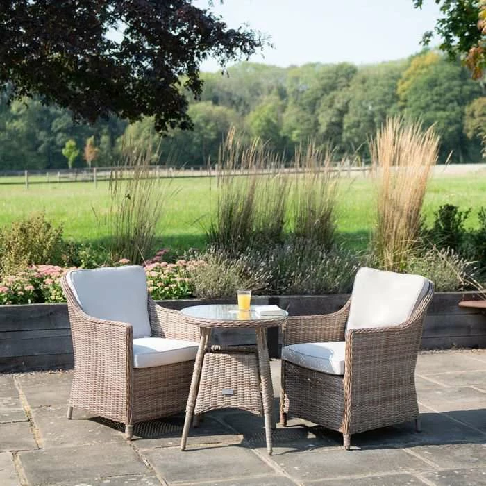 Luxury Rattan Bistro Set By Primrose Living 3 Luxury Rattan Bistro Set By Primrose Living