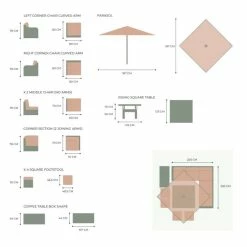 'Peony' Luxury Rattan 9 Seater Modular Garden Sofa Set With Square Rising Table And Footstools In Stone By Primrose Living 21 'Peony' Luxury Rattan 9 Seater Modular Garden Sofa Set With Square Rising Table And Footstools In Stone By Primrose Living -Plants outlet store FU102236 V2 feab