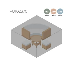 Premium Black Curved Garden Sofa Set Cover By Primrose Living - 230x255cm 21 Premium Black Curved Garden Sofa Set Cover By Primrose Living - 230x255cm -Plants outlet store FU102370 COVER FIX da80