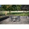 Luxury Rattan Bistro Set In Pebble By Primrose Living -Plants outlet store FU102382 Light Grey 1 1677