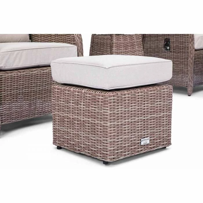 Luxury Rattan Recliner Bistro Set By Primrose Living 8 Luxury Rattan Recliner Bistro Set By Primrose Living - Image 6