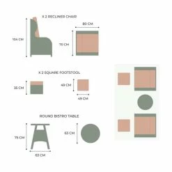 Luxury Rattan Recliner Bistro Set By Primrose Living 17 Luxury Rattan Recliner Bistro Set By Primrose Living -Plants outlet store FU102383 V2 1a21