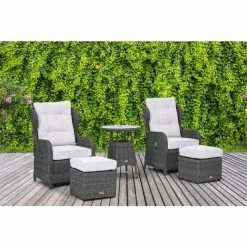 Luxury Rattan Recliner Bistro Set In Stone By Primrose Living 16 Luxury Rattan Recliner Bistro Set In Stone By Primrose Living -Plants outlet store FU102384 Main 3b18