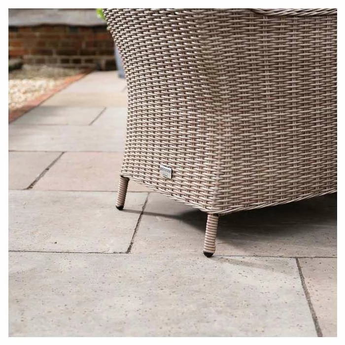 Luxury Rattan 6 Seater Oval Fire Pit Table Garden Dining Set By Primrose Living 9 Luxury Rattan 6 Seater Oval Fire Pit Table Garden Dining Set By Primrose Living - Image 7