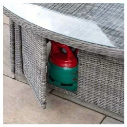 Luxury Rattan 6 Seater Oval Fire Pit Table Garden Dining Set In Stone By Primrose Living 19 Luxury Rattan 6 Seater Oval Fire Pit Table Garden Dining Set In Stone By Primrose Living -Plants outlet store FU102395 8 5f77