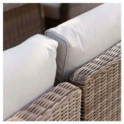 'Peony' Luxury Rattan 8 Seater Garden Sofa Set With Rectangular Fire Pit Table By Primrose Living -Plants outlet store FU102403 1 cc6b