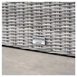 'Peony' Luxury Rattan 4 Seater Garden Sofa Set With Coffee Table In Pebble By Primrose Living -Plants outlet store FU102437 2 2c55
