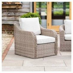 'Peony' Luxury Rattan 5 Seater Garden Sofa Set With Coffee Table By Primrose Living -Plants outlet store FU102440 4 3cb0