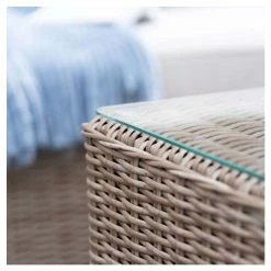 'Peony' Luxury Rattan 4 Seater Garden Sofa Set With Coffee Table By Primrose Living -Plants outlet store FU102442 4 459b