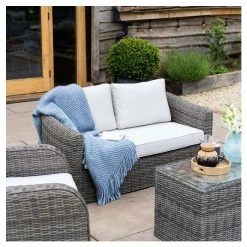 'Peony' Luxury Rattan 4 Seater Garden Sofa Set With Coffee Table In Stone By Primrose Living 11 'Peony' Luxury Rattan 4 Seater Garden Sofa Set With Coffee Table In Stone By Primrose Living -Plants outlet store FU102443 4 9b59