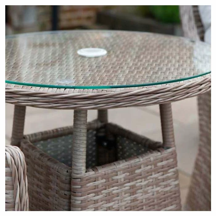 Classic Rattan Bistro Set By Primrose Living 12 Classic Rattan Bistro Set By Primrose Living - Image 10