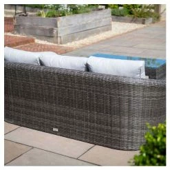 Classic Rattan 5 Seater Garden Sofa Set With Coffee Table And Footstools In Stone By Primrose Living 20 Classic Rattan 5 Seater Garden Sofa Set With Coffee Table And Footstools In Stone By Primrose Living -Plants outlet store FU102454 6 41b4