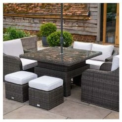 Classic Rattan 6 Seater Garden Sofa Set With Square Rising Table And Parasol In Stone By Primrose Living 20 Classic Rattan 6 Seater Garden Sofa Set With Square Rising Table And Parasol In Stone By Primrose Living -Plants outlet store FU102462 6 f5a4
