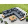 Soho Weatherproof Corner Sofa Set With Side Tables By Norfolk Leisure -Plants outlet store FU102964 Main 2d0b