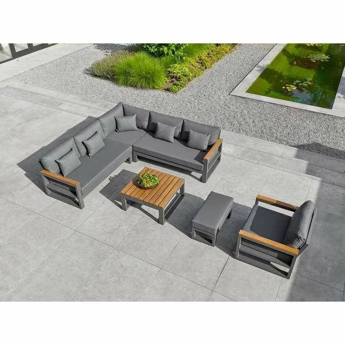 Soho Weatherproof Corner Sofa Set With Armchairs By Norfolk Leisure 3 Soho Weatherproof Corner Sofa Set With Armchairs By Norfolk Leisure