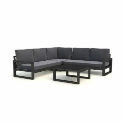 Mallorca Weatherproof Corner Set With Armrests By Norfolk Leisure -Plants outlet store FU102968 2 2524