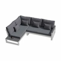 Mallorca Chaise Corner Sofa Set With Side Tables By Norfolk Leisure -Plants outlet store FU102970 1 7a61