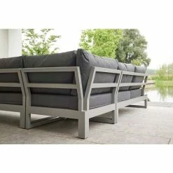 Mallorca Chaise Corner Sofa Set With Side Tables By Norfolk Leisure -Plants outlet store FU102970 6 2380