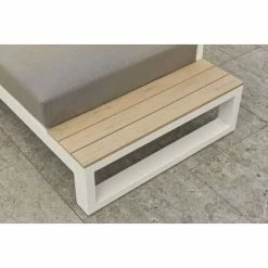 Mallorca Corner Sofa Set With Side Tables In White By Norfolk Leisure 7 Mallorca Corner Sofa Set With Side Tables In White By Norfolk Leisure -Plants outlet store FU102971 2 a44d