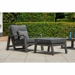 Boston Weatherproof Lounge Set With Chairs By Norfolk Leisure -Plants outlet store FU102973 3 0b42