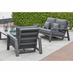 Boston Weatherproof Lounge Set With Chairs By Norfolk Leisure -Plants outlet store FU102973 7 0a28