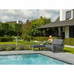 Timber Weatherproof Corner Sofa Set By Norfolk Leisure -Plants outlet store FU102978 2 deb2