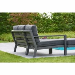 Timber Weatherproof Corner Sofa Set By Norfolk Leisure -Plants outlet store FU102978 4 1091