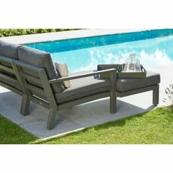 Timber Weatherproof Corner Sofa Set By Norfolk Leisure -Plants outlet store FU102978 6 2606