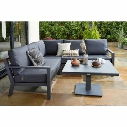 Timber Mini Weatherproof Corner Sofa Set With Coffee Table By Norfolk Leisure 9 Timber Mini Weatherproof Corner Sofa Set With Coffee Table By Norfolk Leisure -Plants outlet store FU102979 2 18ab