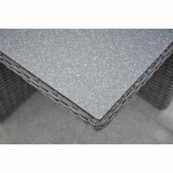 Aya Weatherproof Round Corner Sofa Set With Coffee Table By Norfolk Leisure -Plants outlet store FU102983 2 4c96