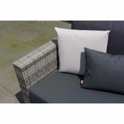 Aya Weatherproof Corner Sofa Set With Coffee Table In Grey By Norfolk Leisure -Plants outlet store FU102984 4 ca61