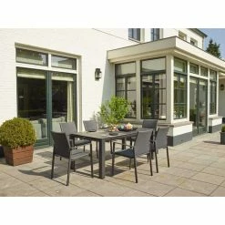 Concept Weatherproof 6 Seater Dining Set By Norfolk Leisure