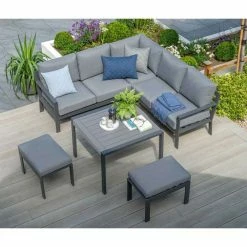 Titchwell Mini Corner Set With Coffee Table By Norfolk Leisure