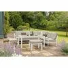 Titchwell Corner With Standard Table White By Norfolk Leisure -Plants outlet store FU103035 Main 77a6