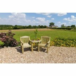 Wooden Emily Love Seat -Plants outlet store FU103390 4 d3ee