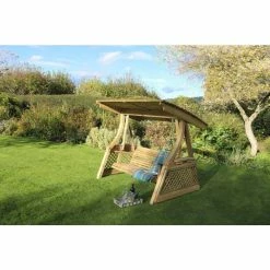 Wooden Santorini Swing Seat -Plants outlet store FU103403 6 1922