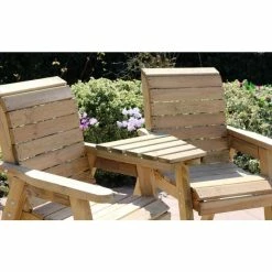 Wooden Charlotte Companion Seat 17 Wooden Charlotte Companion Seat -Plants outlet store FU103407 8 2217