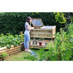 Zest Wooden Small Space Cold Frame -Plants outlet store FU103412 3 566a
