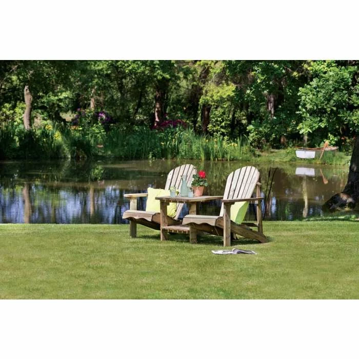 Set Of 2 Wooden Lily Double Relax Seats 3 Set Of 2 Wooden Lily Double Relax Seats