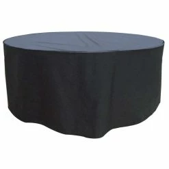 Round 6 Seater Furniture Set Cover 225cm X 89cm - Premium - Black 9 Round 6 Seater Furniture Set Cover 225cm X 89cm - Premium - Black -Plants outlet store FU10611 add image 1 4faf