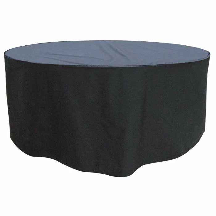 Round 6 Seater Furniture Set Cover 225cm X 89cm - Premium - Black 5 Round 6 Seater Furniture Set Cover 225cm X 89cm - Premium - Black - Image 3