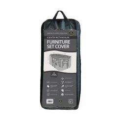 Rectangular 4 Seater Furniture Set Cover 215cm X 89cm - Premium - Black 13 Rectangular 4 Seater Furniture Set Cover 215cm X 89cm - Premium - Black -Plants outlet store FU10615 add image 5 dacc