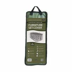 Rectangular 6 Seater Furniture Set Cover 270cm X 89cm - Premium - Green 13 Rectangular 6 Seater Furniture Set Cover 270cm X 89cm - Premium - Green -Plants outlet store FU10618 add image 5 ef9c