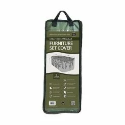 Rectangular 8 Seater Furniture Set Cover 295cm X 89cm - Premium - Green -Plants outlet store FU10620 add image 5 cf90